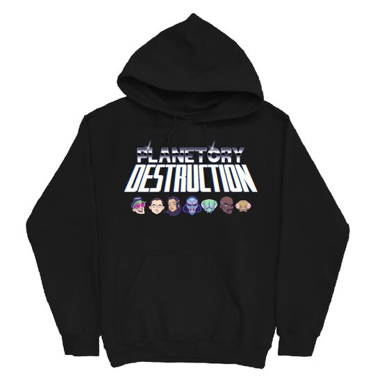 Planetory Destruction Hoodie